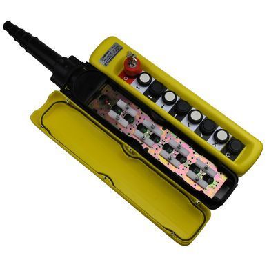 Пост тельферний ENERGIO XAC-A8713К 8 кнопок/СТОП з ключем IP65
