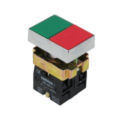 Кнопка ENERGIO XB2-BL8325 ПУСК/СТОП зелена+червона NO+NC