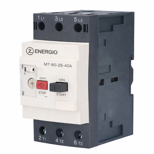 Автоматичний вимикач захисту двигуна ENERGIO M7-32 25-40А 3P 400В