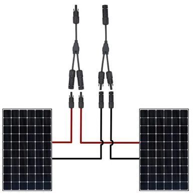 Конектор кабельний для сонячних панелей ENERGIO MC4 подвійний