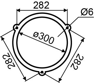 Звонок громкого боя ENERGIO EBL-3001 300мм