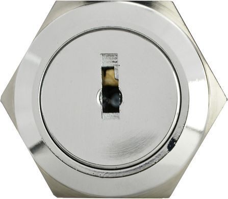 Перемикач секторний металевий ENERGIO TY19C-K113 1-0-2 с ключем 2NO+2NC