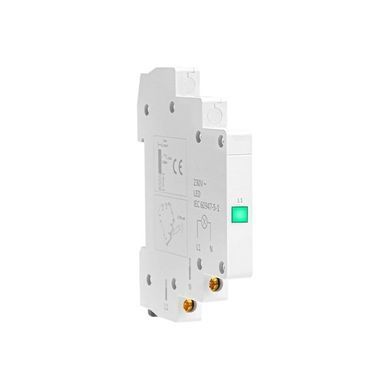 Модульный индикатор тонкий ENERGIO SP-M1G 230V AC зеленый