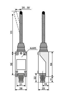 Концевой выключатель ENERGIO МЕ-8167