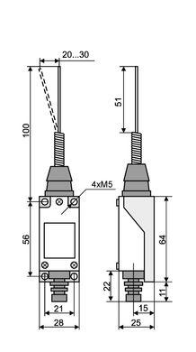 Концевой выключатель ENERGIO МЕ-8169