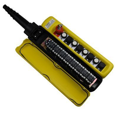 Пост&nbsp;тельферный&nbsp;ENERGIO&nbsp;XAC-A8913К&nbsp;8&nbsp;кнопок/СТОП&nbsp;с&nbsp;ключом&nbsp;IP65