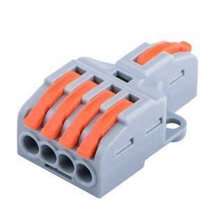 Клема&nbsp;прохідна&nbsp;ENERGIO&nbsp;CMK-421&nbsp;1-4отв. з зажимом