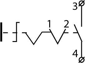 Пост&nbsp;кнопочный&nbsp;ENERGIO&nbsp;XAL-D134&nbsp;с&nbsp;секторным&nbsp;переключателем&nbsp;1-0&nbsp;NO
